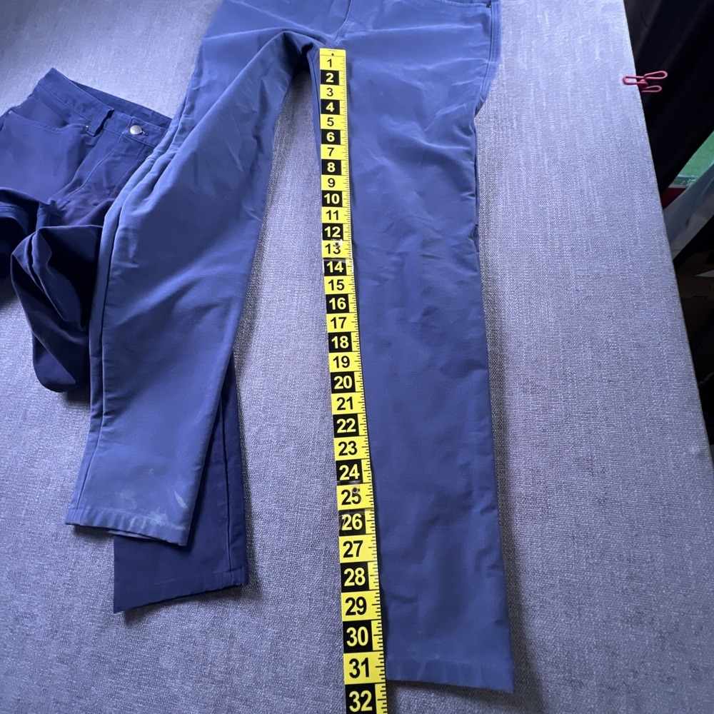 Lululemon ABC Pants Men's 31 X31 Tapered Lot Of 2 Blue Gray Flawed - Picture 11 of 16